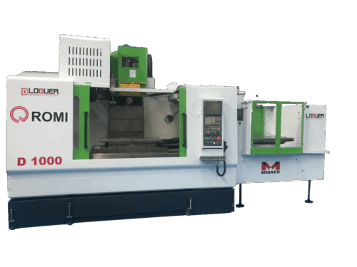 ROMI D1000 machining centre - rebuilt 2017